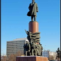 104- La statue de Lénine, boulevard Jitnaïa.