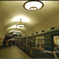 146- Les quais du métro moscovite sont larges.