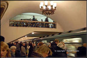 152- Le dédale du métro moscovite.