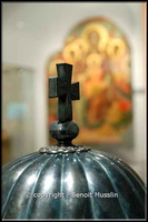 159- Un ciboire au musée du monastère Novodevitchi.